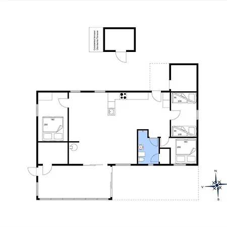 بيت للعطل 2276-sondervig-lyngsletten-11 *